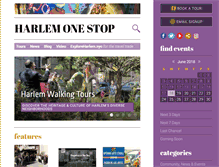 Tablet Screenshot of harlemonestop.com